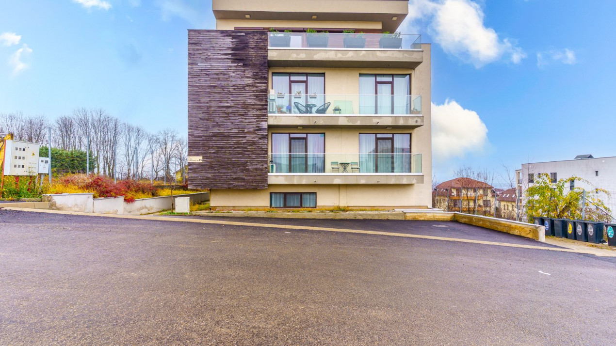 NOU: 2 Camere Europa, mobilat/utilat, design 2025. COMISION 0%,  parcare inclusa