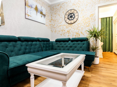 NOU: 2 Camere Europa, mobilat/utilat, design 2025. COMISION 0%,  parcare inclusa