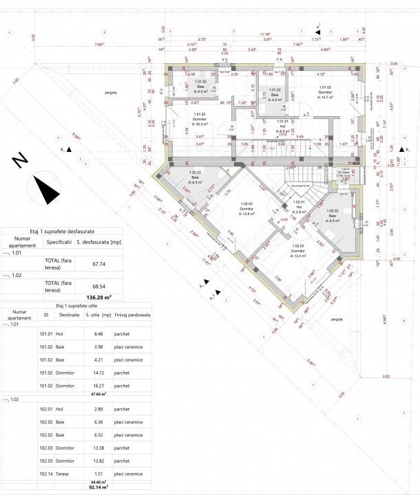 Duplex elegant, zonă exclusivistă de case, Parc Gheorgheni