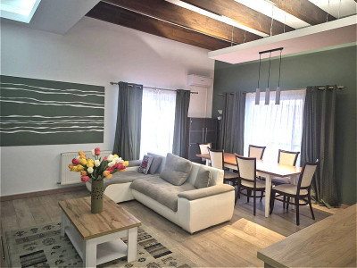 Apartament  premium în Gheorgheni, 86 mp, finisat, mobilat modern, garaj inclus