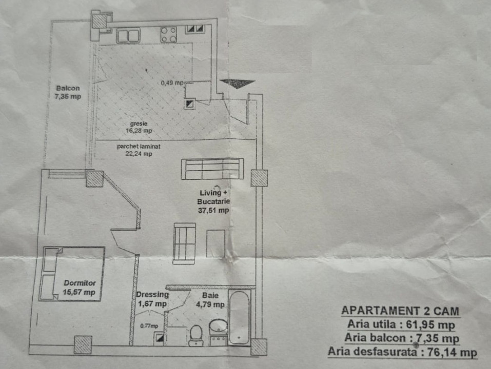 Apartament 2 camere Semicentral, Str. Bucuresti, zona Farmec