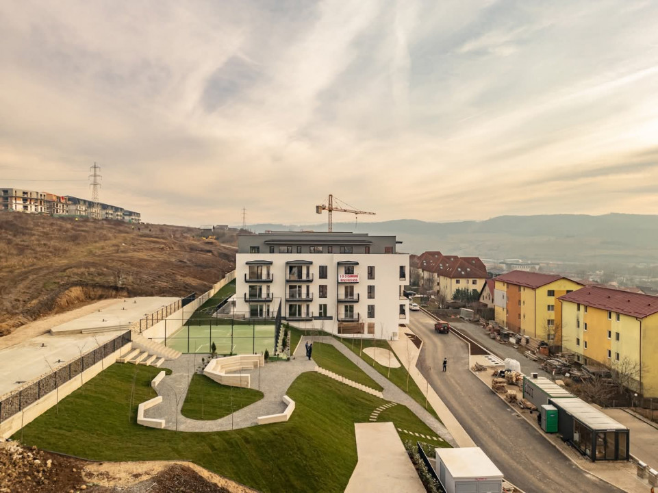 Acasă sau investiție? Apartament modern cu terasă generoasă în Baciu