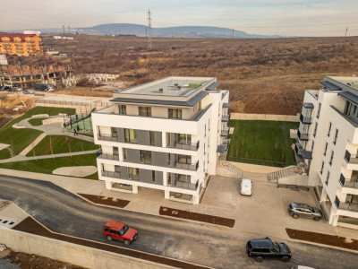 Acasă sau investiție? Apartament modern cu terasă generoasă în Baciu