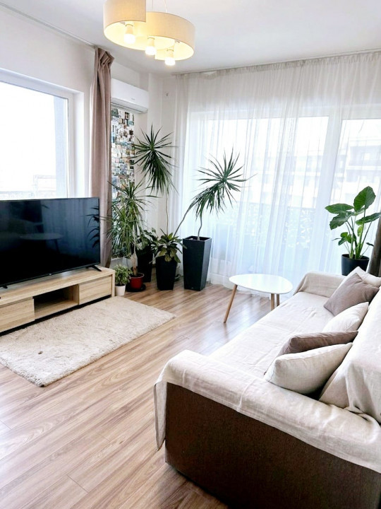 Apartament 3 camere Bună Ziua, panoramic view, terasă de 26mp și parcare inclusă