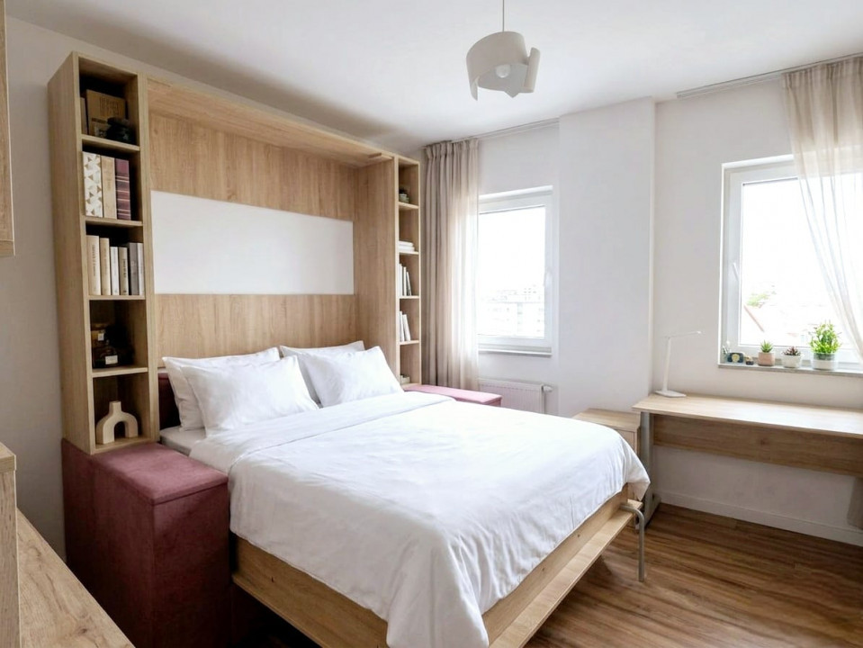 Apartament 3 camere Bună Ziua, panoramic view, terasă de 26mp și parcare inclusă