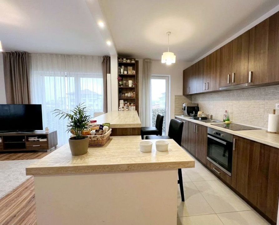 Apartament 3 camere Bună Ziua, panoramic view, terasă de 26mp și parcare inclusă