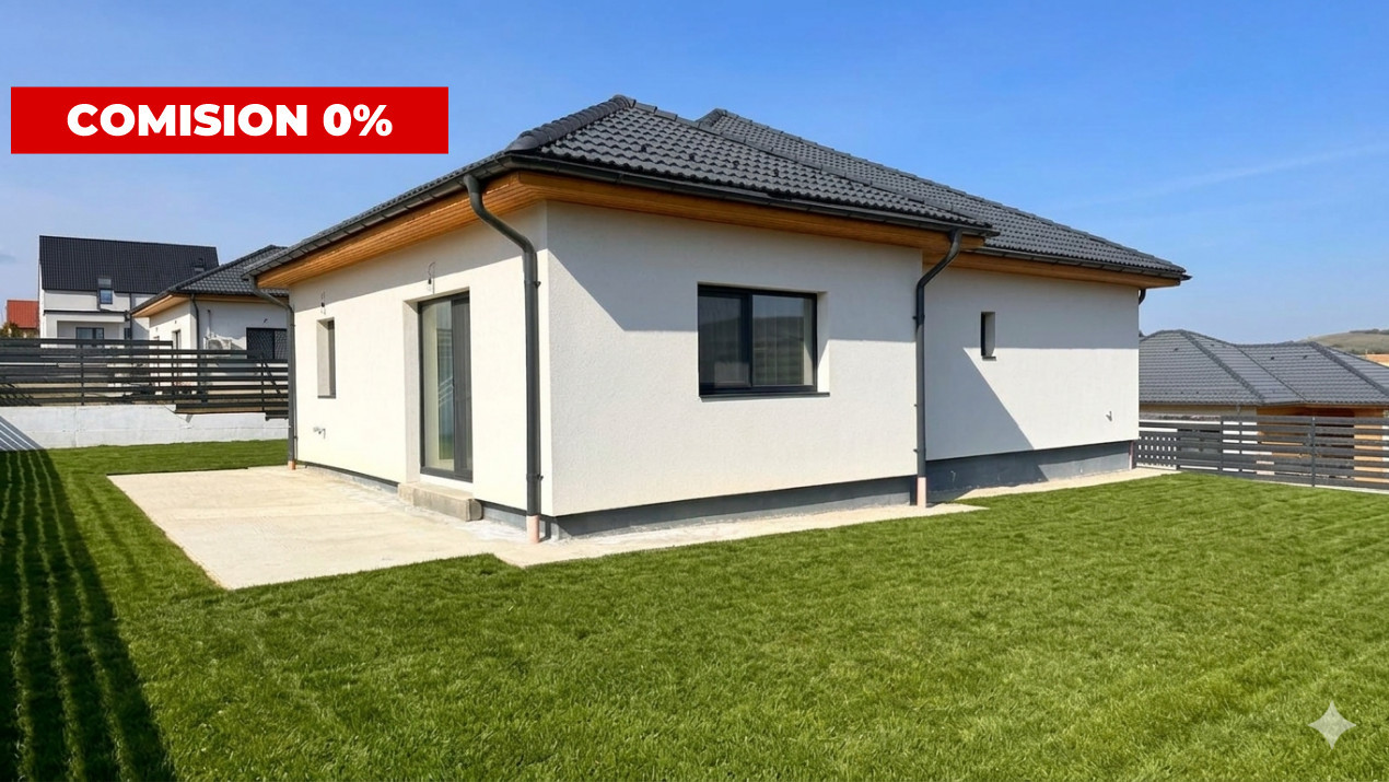 Casă în Corușu: design premium, teren generos 725mp, comision 0!