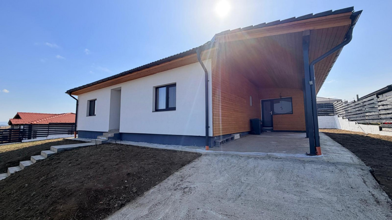 Casă în Corușu: design Premium, mobilier Custom și teren generos 725mp