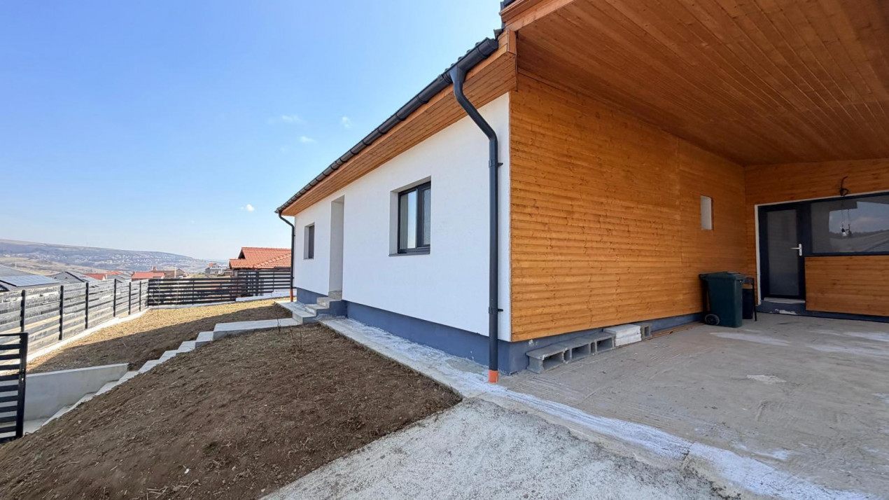 Casă în Corușu: design Premium, mobilier Custom și teren generos 725mp