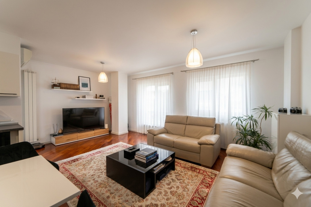 Apartament 3 camere de vanzare in Borhanci, 69 mp utili, finisat modern