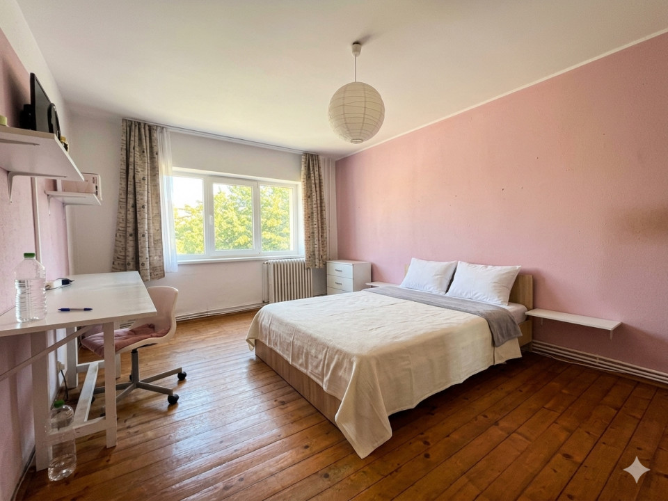 Apartament cu 3 camere, 2 băi, Mărăști, zona Teleorman, COMISION 0%