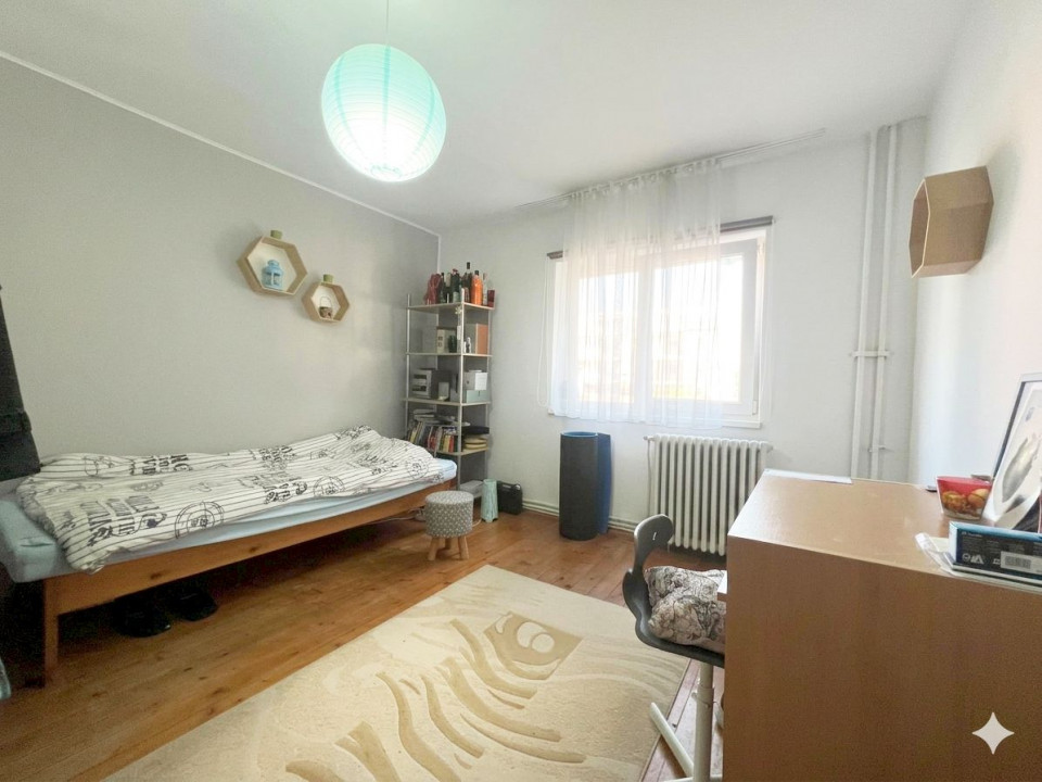 Apartament cu 3 camere, 2 băi, Mărăști, zona Teleorman, COMISION 0%