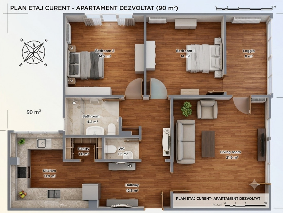 Oportunitate rară: Apartament spațios cu 3 camere în cartierul Andrei Mureșanu!