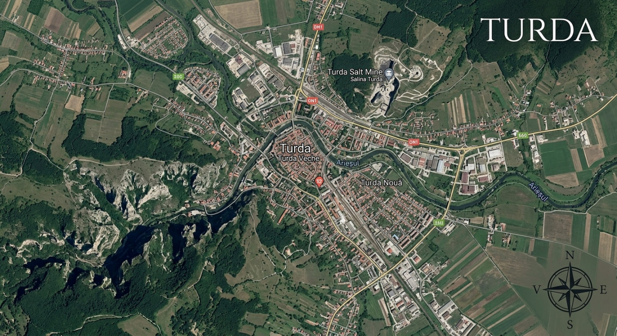 Oportunitate de Investiție! Teren Industrial in Turda 15.685 mp cu front la E60