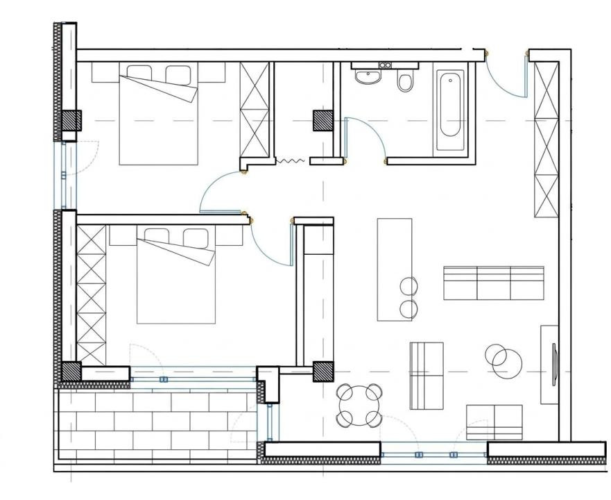 Oportunitate! Apartament 3 cam, 66.3 mp utili, Baciu, imobil nou, există CF!