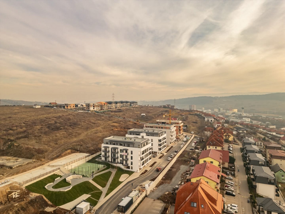 Oportunitate! Apartament 3 cam, 66.3 mp utili, Baciu, imobil nou, există CF!