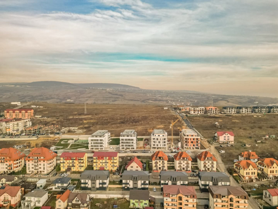 Oportunitate! Apartament 3 cam, 66.3 mp utili, Baciu, imobil nou, există CF!