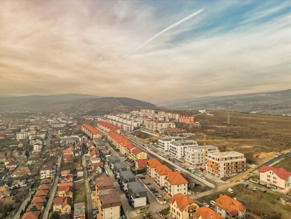 Oportunitate! Apartament 3 cam, 66.3 mp utili, Baciu, imobil nou, există CF!
